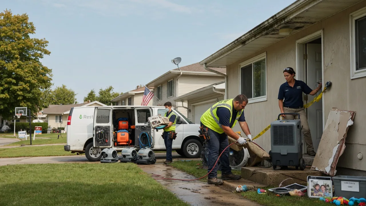 Water Damage Restoration in Rowlett, TX near me